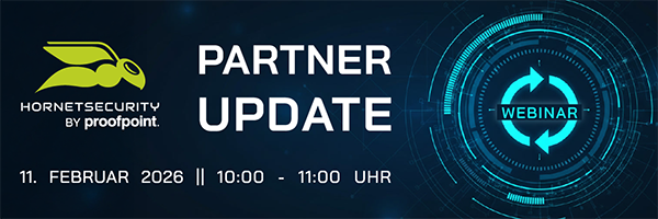 Webinar: Hornetsecurity PARTNER UPDATE WEBINAR